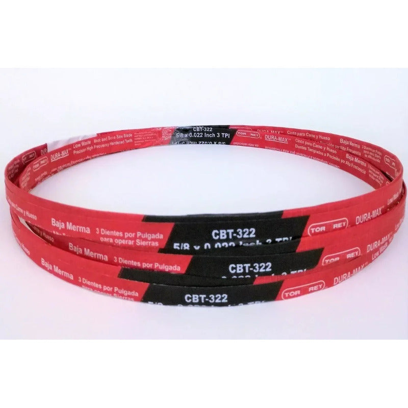 Cinta Corte Torrey Para Sierra Carnicera 295cm 3dpp 2 Piezas