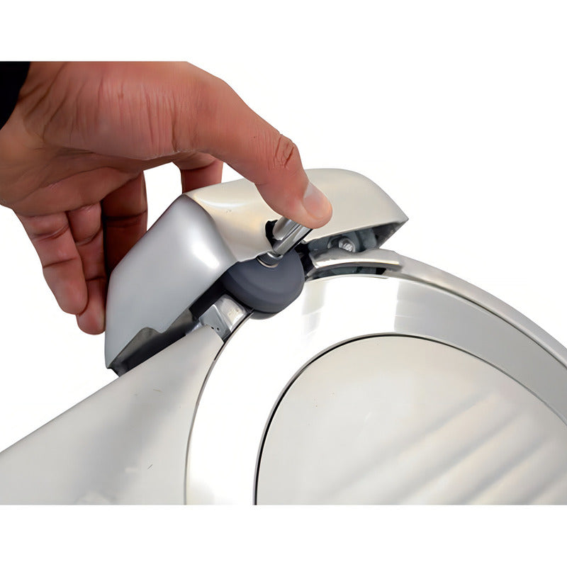 Rebanadora Jamon Marca Rhino Cuchilla De 250mm Rbanda Gris