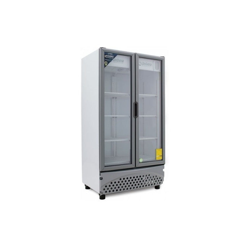 Refrigerador Vertical Imbera Vr-26 730.3l 2 Puertas Vidrio Templado
