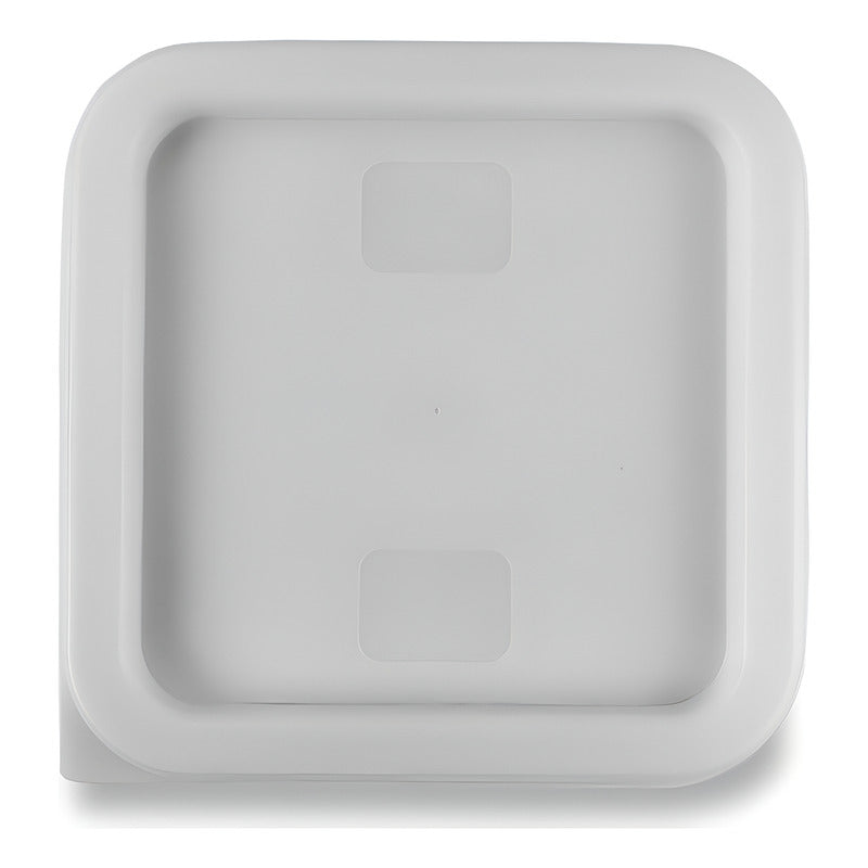 Tapa Plástica Caledonia Blanca Para Recipiente Cuadrado 2/4 Qt Tapecu-24b Blanco