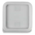 Tapa Plástica Caledonia Blanca Para Recipiente Cuadrado 2/4 Qt Tapecu-24b Blanco