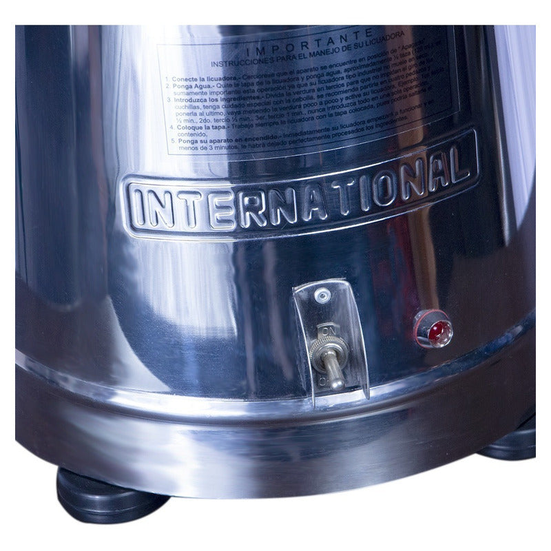Licuadora International Li-5 Color Acero Inoxidable