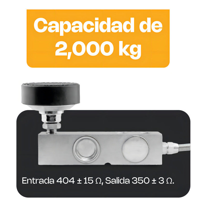 Celda De Carga Rhino Rh-65023 2,000kg B D V