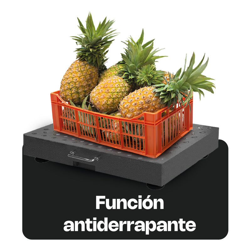 Bascula De Plataforma Inalambrica 300 Kg Rhino Bapic-300 Gris