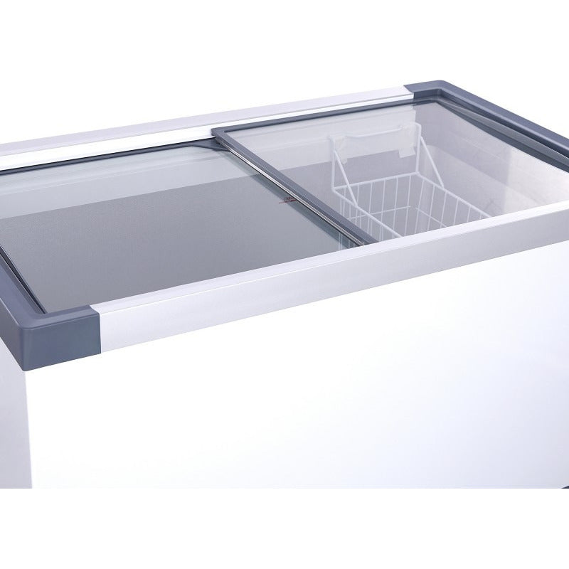 Congelador Cristal Recto Comercial Polar Ch-300pr 225 Litros Color Blanco