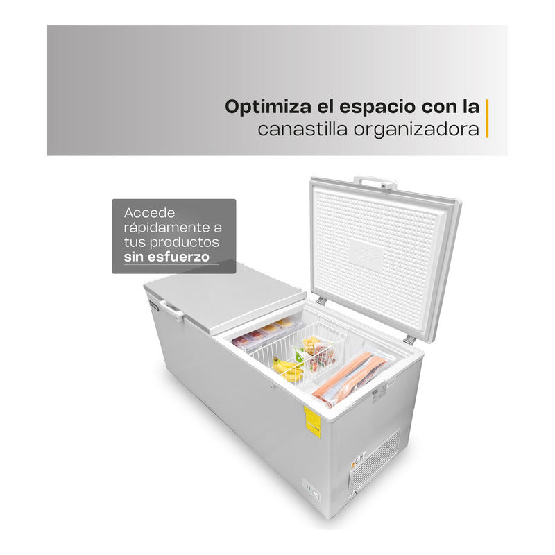 Congelador Horizontal Congeco-24x Rhino Color Blanco Reyfri Blanco