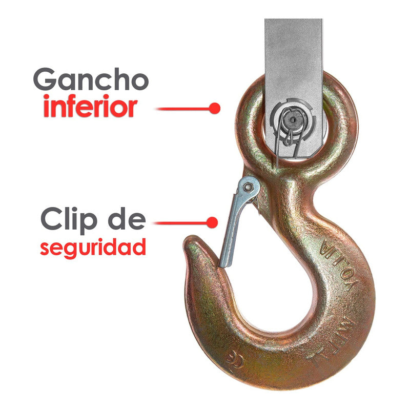 Báscula Industrial Colgante Rhino Bac-5t 5000 Kg Con Control Gris