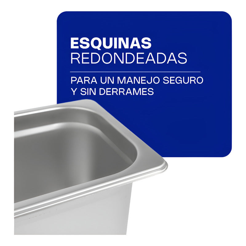 Inserto Tercio De Acero Inoxidable 6 Pul Caledonia Inat-6  Gris