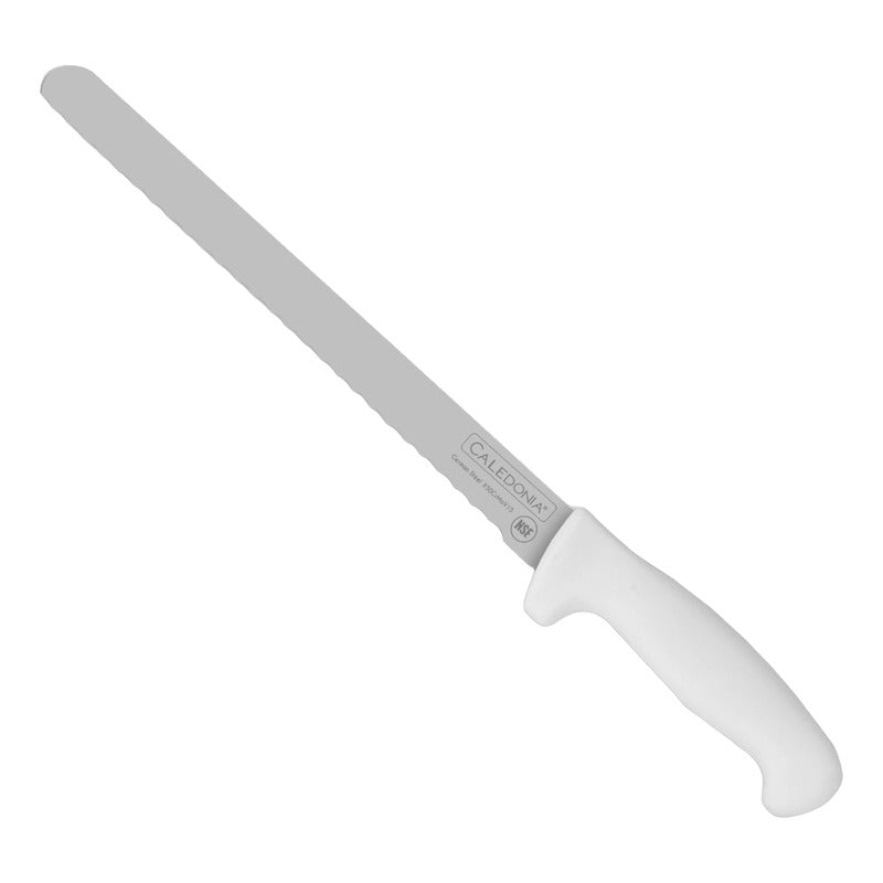 Cuchillo Para Pan 10  Profesional Caledonia Blanco Capa-10b Blanco