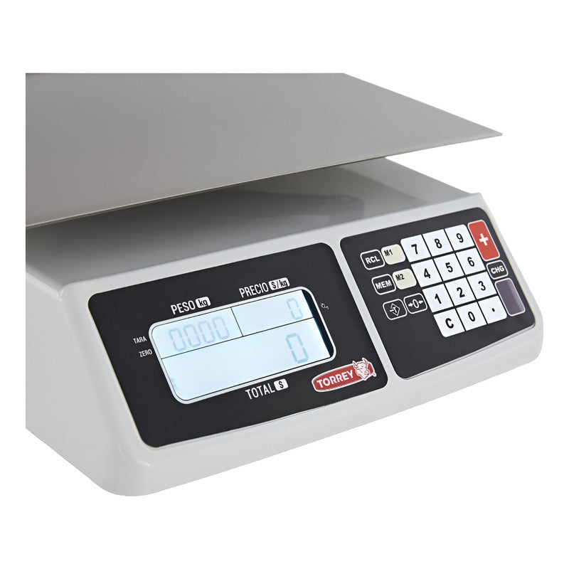 Báscula Digital Torrey Sx30-pro 30 Kg 22.7 X 33cm Reyfri Blanco