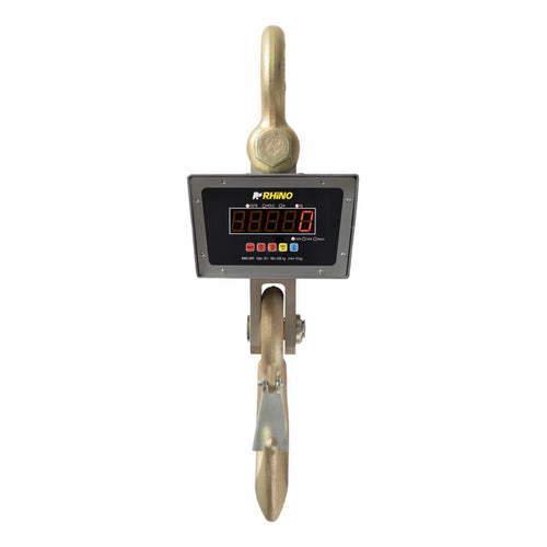 Báscula Colgante Industrial 20 Toneladas Rhino Bac20t Recarg Plateado