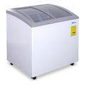 Congelador Cristal Curvo Comercial Polar Ch-200cr 152 Litros Color Blanco