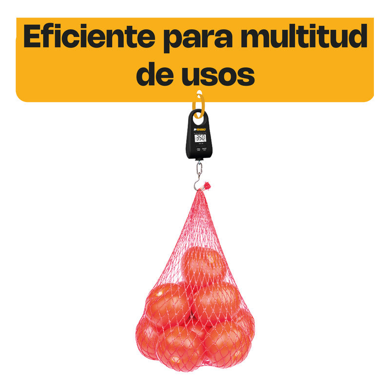 Bascula Colgante Portátil 20kg Bac-20 Color Negro Rhino Negro
