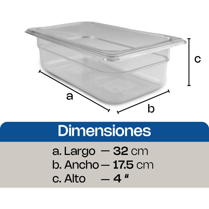 Inserto Tercio Policarbonato 4 Pul. Caledonia Inpote-4