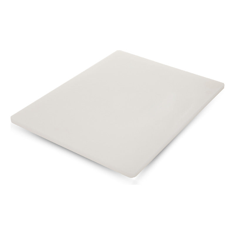 Tabla Para Cortar Blanca 50x38.3x1.2 Cm Caledonia Tapaco-15b Liso Blanco