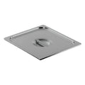 Tapa Inserto Acero Inoxidable Medio 1/2 32 Cm X 26 Cm