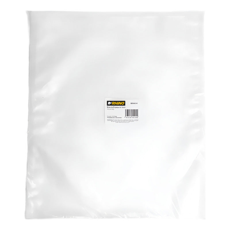 Bolsa Empacado Alto Vacio 35x41cm Paquete 100 Pza Bovac-41