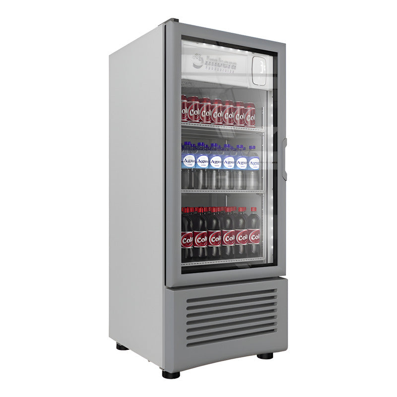 Refrigerador Comercial Vertical Imbera Vr-09 1 Puerta Reyfri Gris