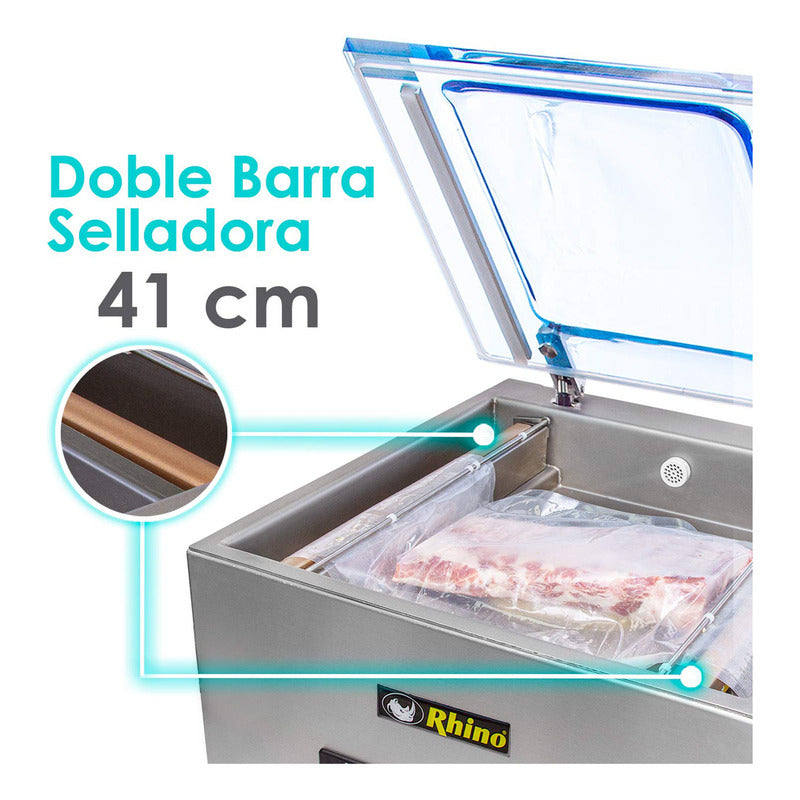 Empacadora Al Vacio Rhino Evac-20 Rbanda