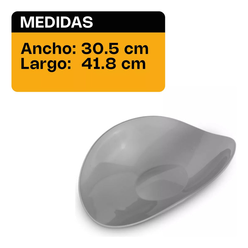 Cucharon De Plástico Para Báscula Rhino Pla-500 Color Gris Gris