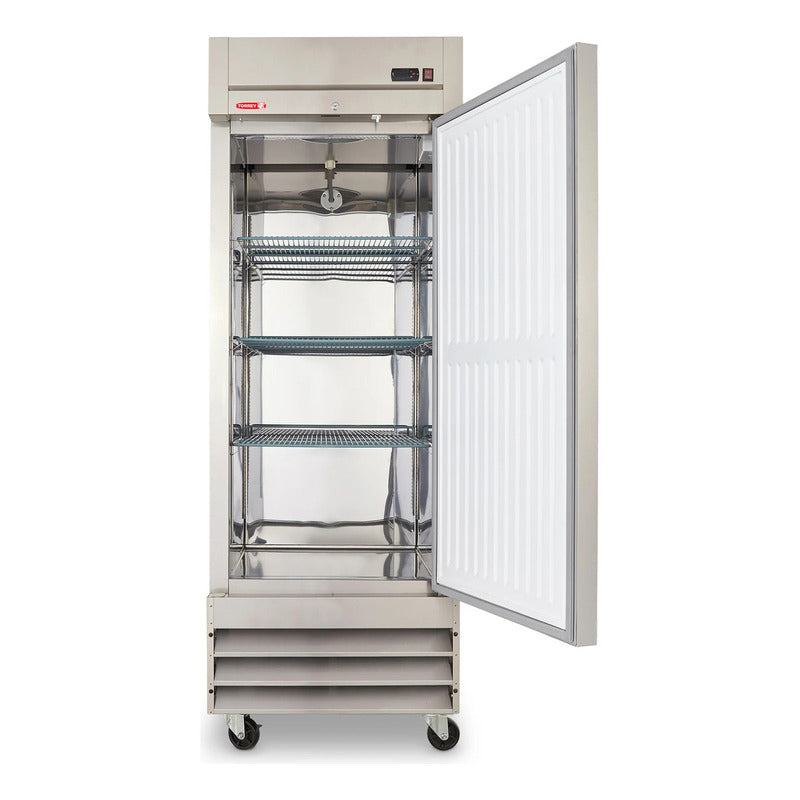 Refrigerador Comercial Torrey Rvsa-23ui Acero Inox 0° A 6°c Gris