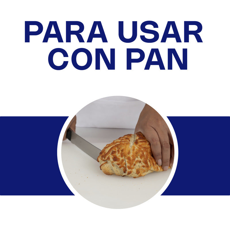 Tabla Para Cortar Blanca 45x30.4x1.2 Cm Caledonia Tapaco-12 Liso Blanco