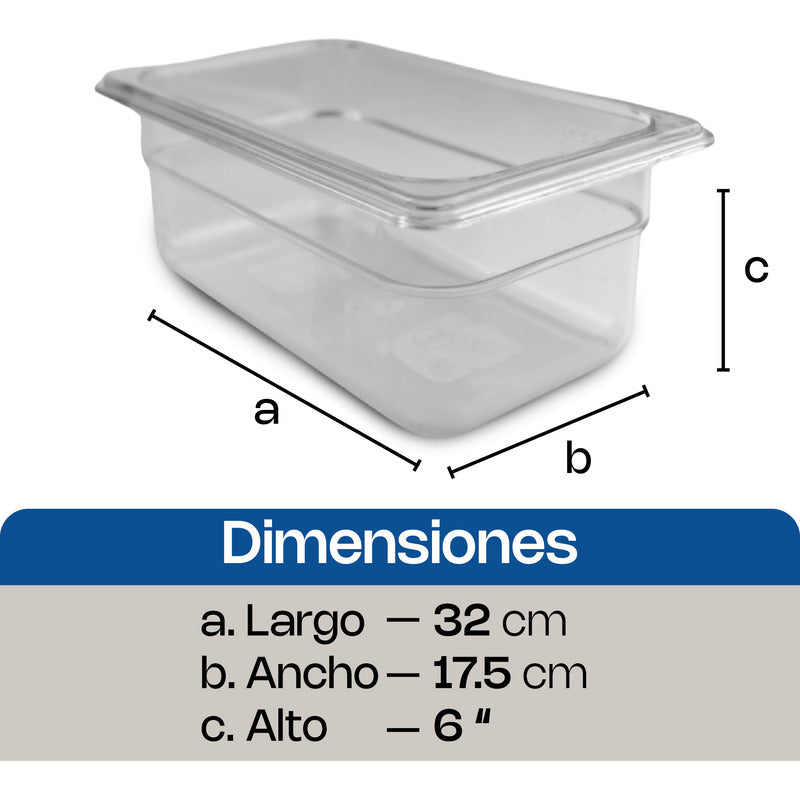 Inserto Tercio De Policarbonato 6 Caledonia Inpote-6 Transparente