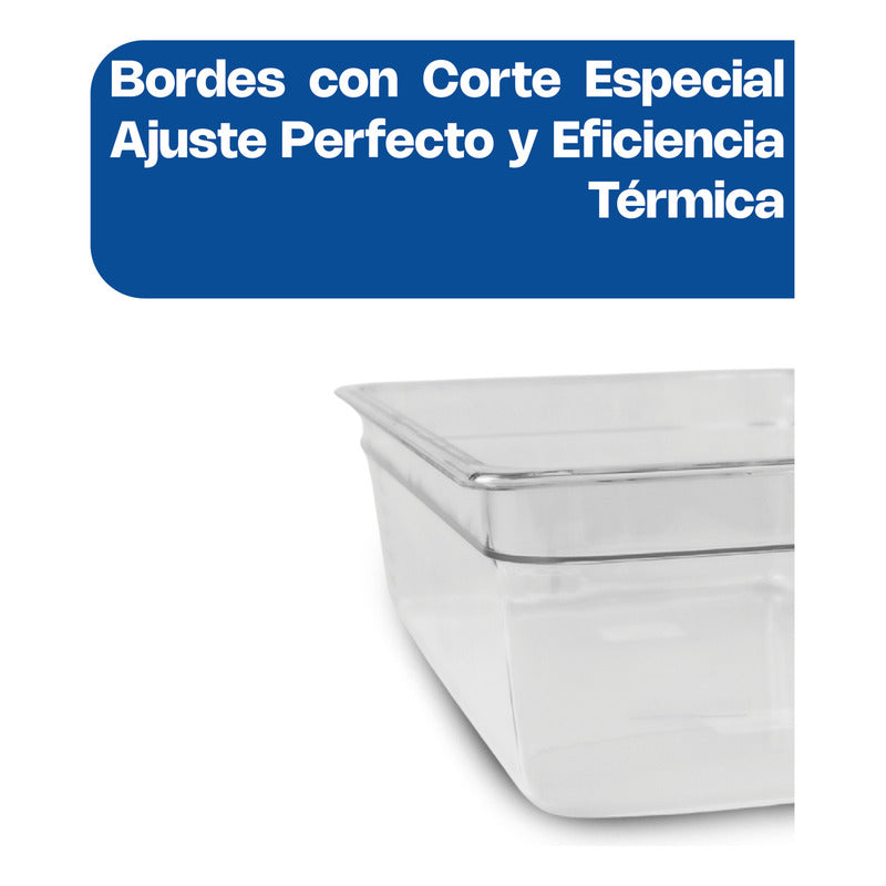 Inserto Entero Policarbonato 6 Pulgadas Caledonia Inpoe-6 Transparente