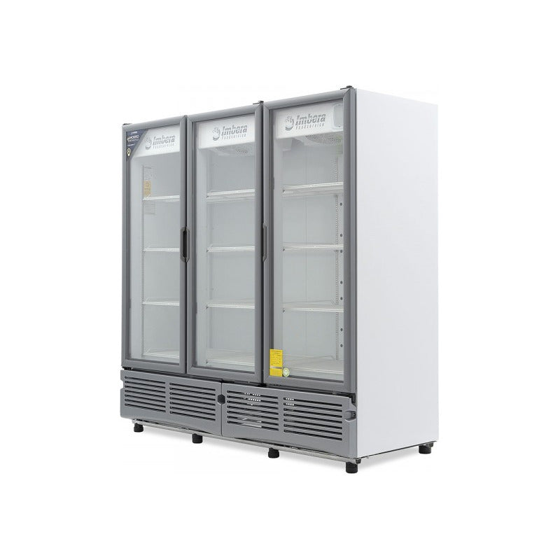 Refrigerador Comercial Imbera G372 72 Pies 3 Puertas Reyfri Gris