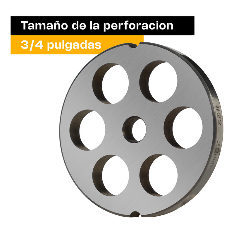Cedazo Rhino Acero Inox De 3/4  Para Molino 22 Ceda22-20