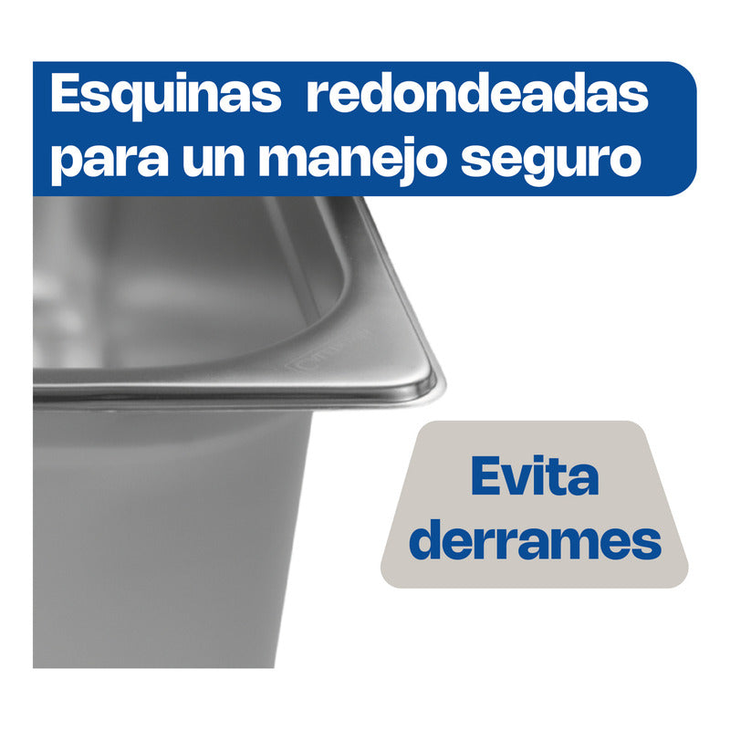 Inserto Entero De Acero Inoxidable 8 Caledonia Inae-8