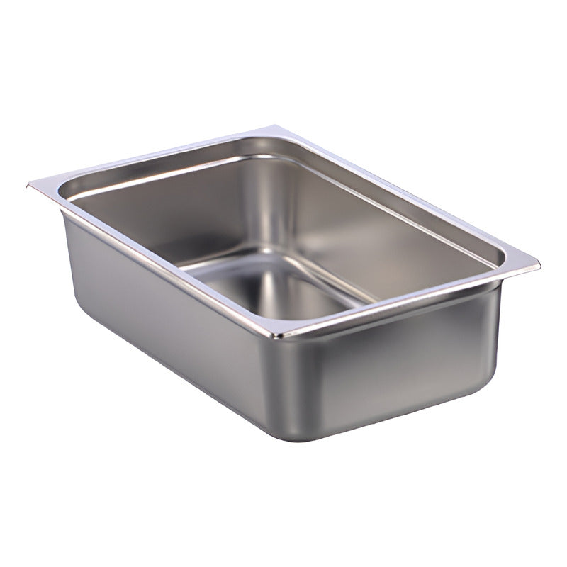 Inserto De Acero Inoxidable Entero 53.5 X 33 Cm Inae-4 Gris