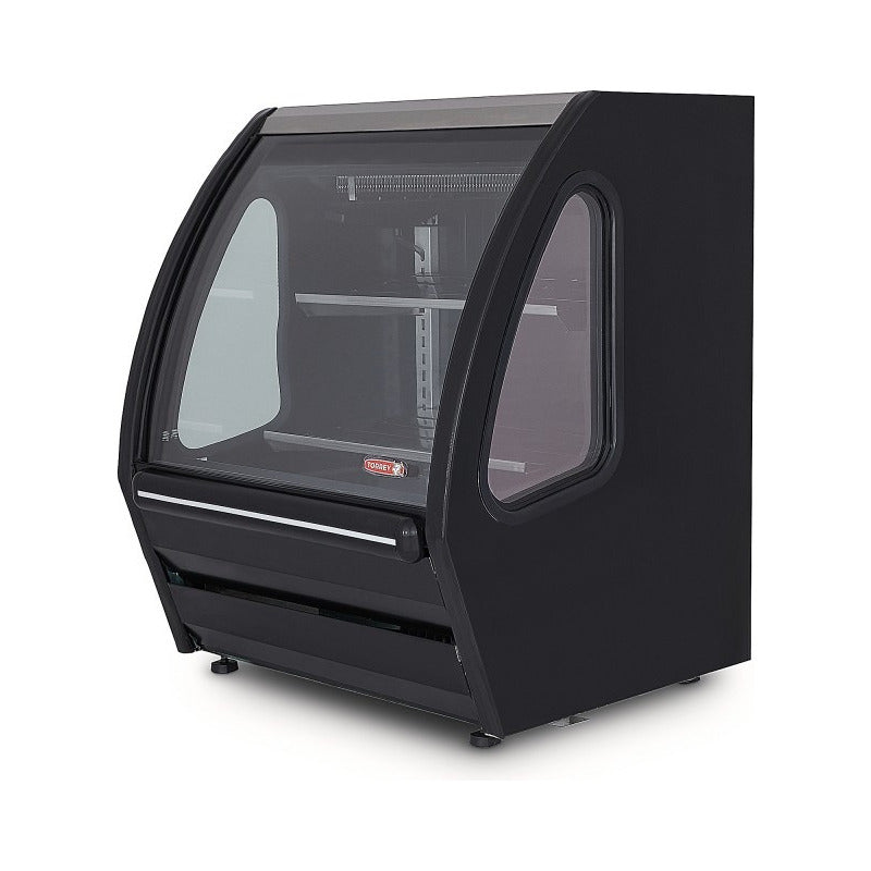 Vitrina Refrigerada Torrey Drd3-n Color Negro De 1 Metro Curvo