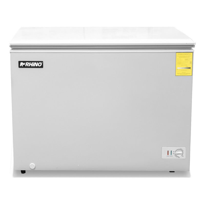 Congelador Horizontal Rhino Congeco10 Pies Temp Dual Blanco