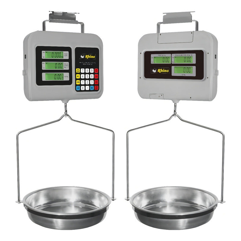 Báscula Comercial Digital Colgante Rhino Bacmu-30 30kg Peso Máximo Soportado 30 Kg Aluminio