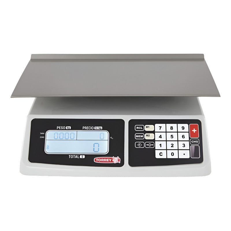 Báscula Digital Torrey Sx30-pro 30 Kg 22.7 X 33cm Reyfri Blanco