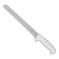 Cuchillo Pan Caledonia 10  Acero Profesional Nsf Mango Blanco