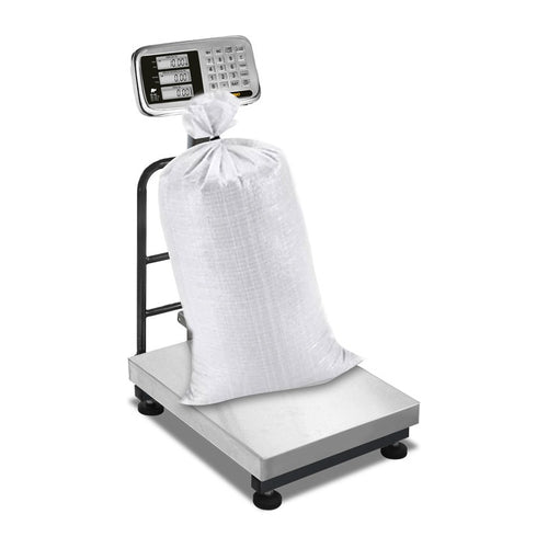 Báscula Comercial Digital Plataforma Rhino Bp-200kg Reyfri Gris