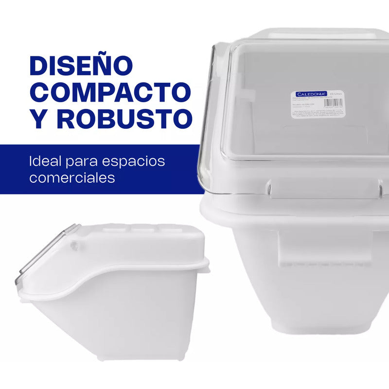 Almacenador Para Granos 23 Litros Caledonia Algra-23e
