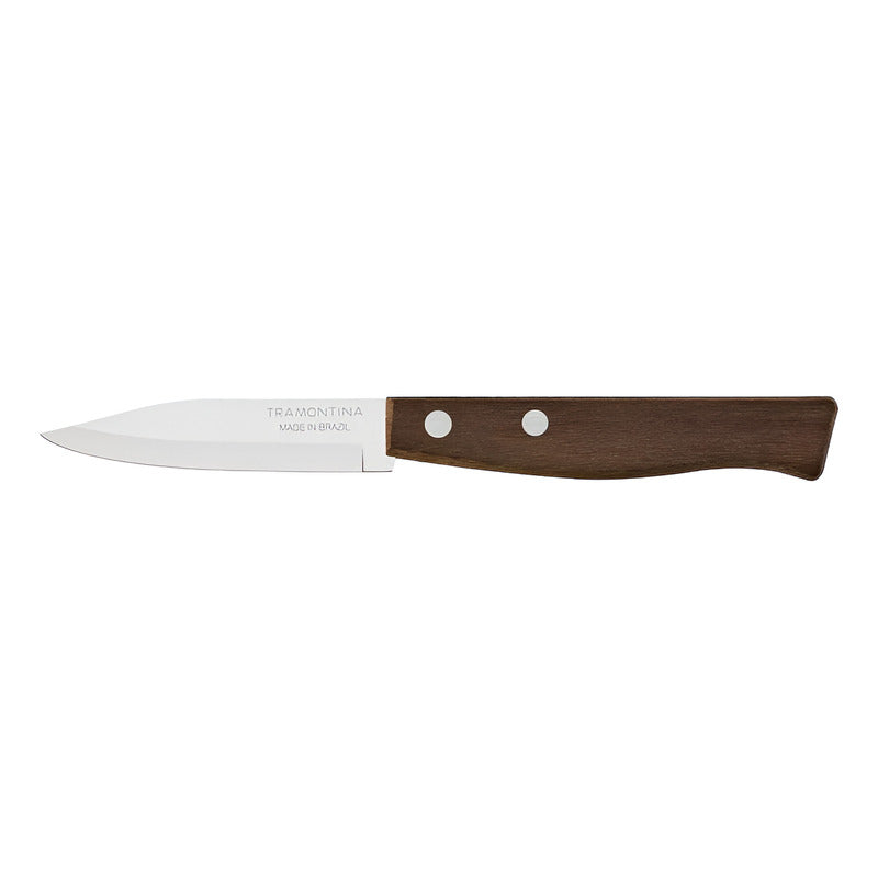 Cuchillo Tramontina Acero Inoxidable P/legumbres 3 Pulgadas Café