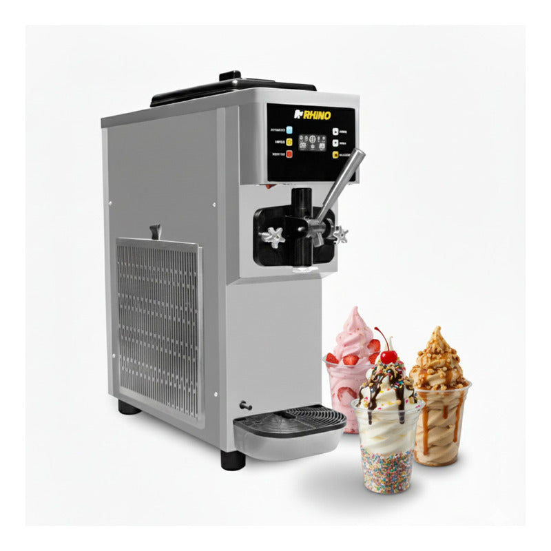 Máquina De Helados Suave De Mostrador Hela-10 Rhino
