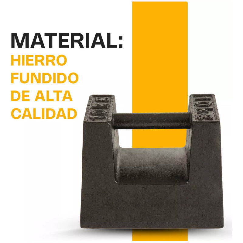 Rhino Pesa-20 Pesa Patrón De Hierrro Fundido 20 Kg Rhino