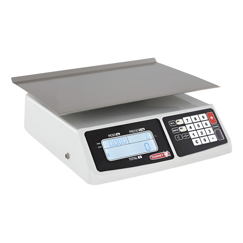 Báscula Digital Torrey Sx30-pro 30 Kg 22.7 X 33cm Reyfri Blanco
