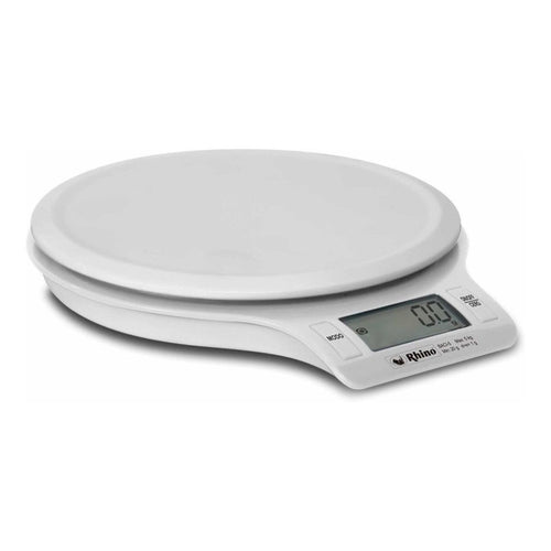 Báscula De Cocina Digital Rhino Baci-5 5kg/1gr Blanco 5 Kg