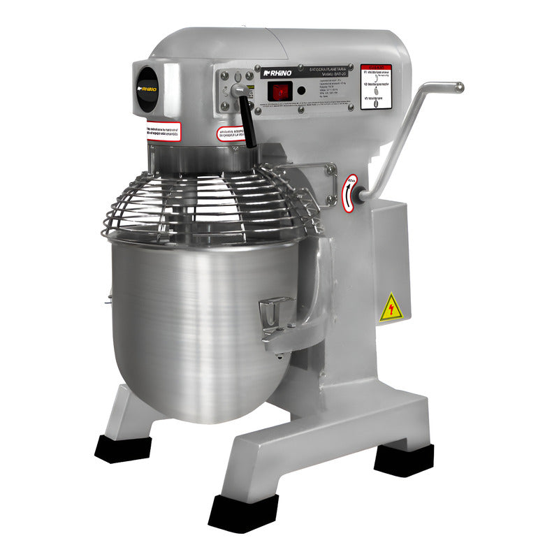 Batidora Planetaria Industrial Rhino 20 Litros Bati-20  Gris 60 Hz