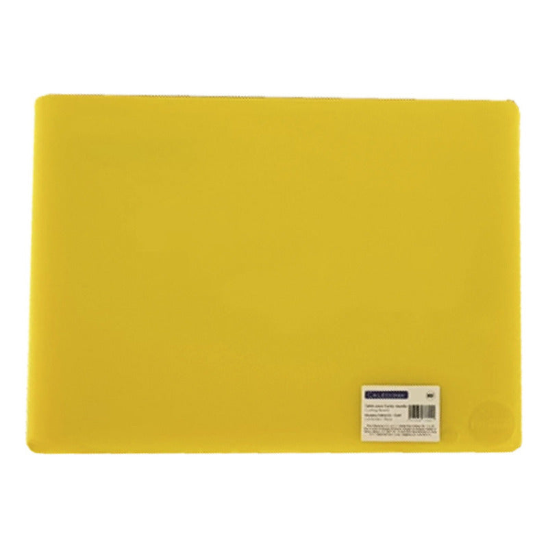 Tabla Para Cortar 45x30.4x1.2 Cm Caledonia Tapaco-12 Color Amarillo Liso