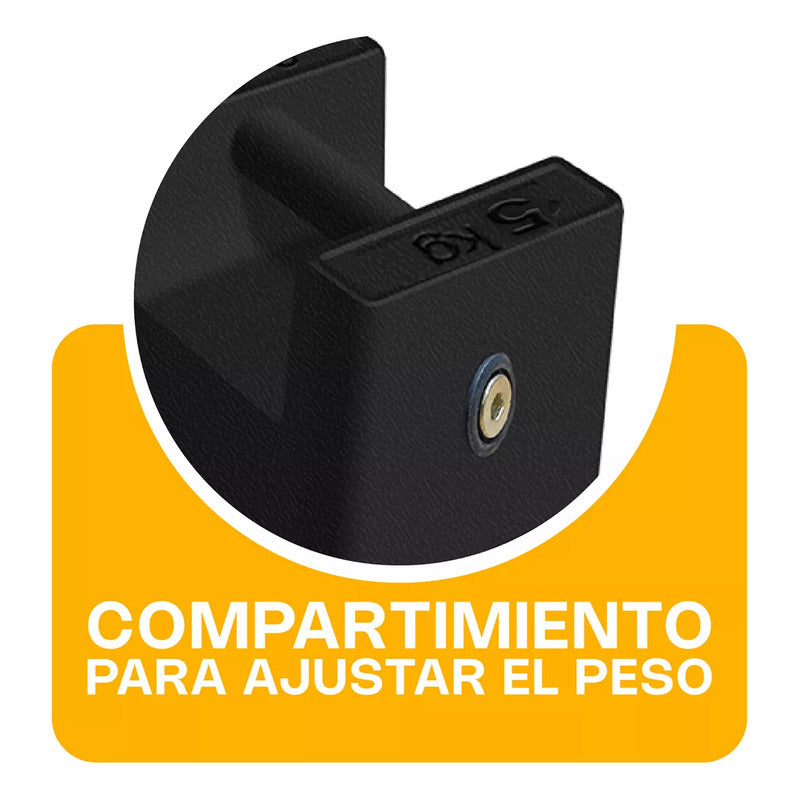 Pesa Patrón De Hierro Fundido 5 Kg Rhino Pesa-5
