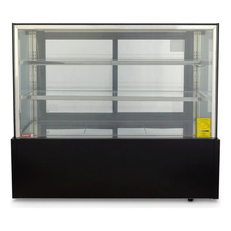 Vitrina Comercial Full Glass Torrey Vfg-150 2°c A 10°c 1.5m  Recto
