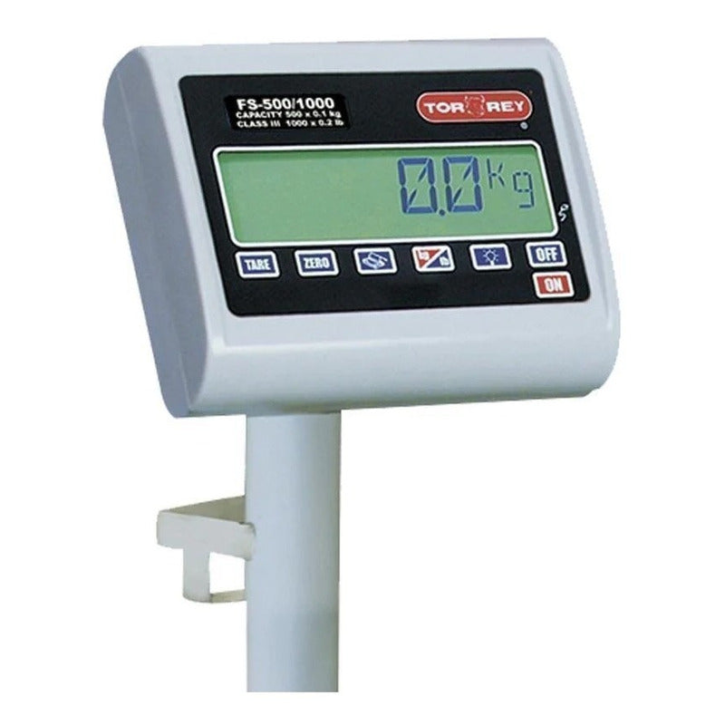 Bascula Digital De Recibo Torrey Modelo Fs 500kg Rbanda Color Gris Peso Máximo Soportado 500 Kg