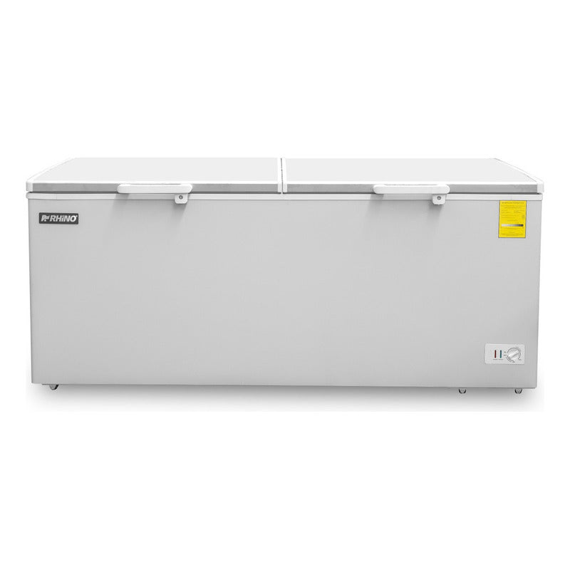 Congelador Horizontal Rhino Congeco24x 24ft3 Temp Dual Blanco
